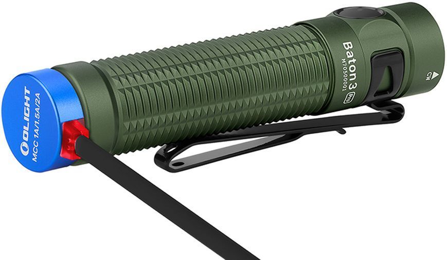 Ліхтар Olight Baton 3 Pro OD Green 0.0000.0578 23703868 фото