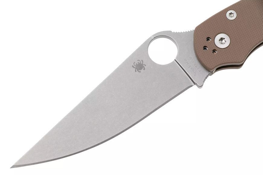 Ніж Spyderco Military 2 Sprint Run CPM-15V G-10 Brown C36GPBN15V2 871725 фото