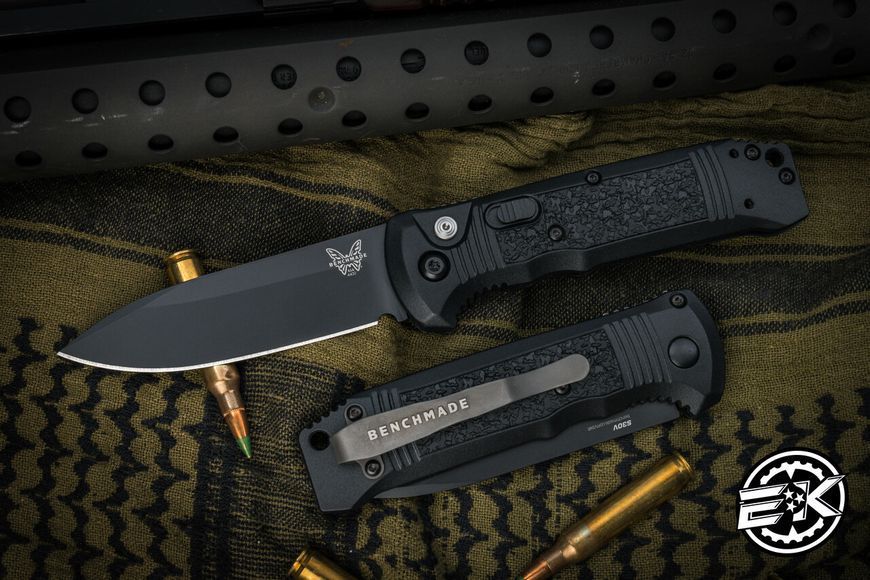 Ніж Benchmade Casbah Auto Black Blade Чорний 4400BK 4008897 фото