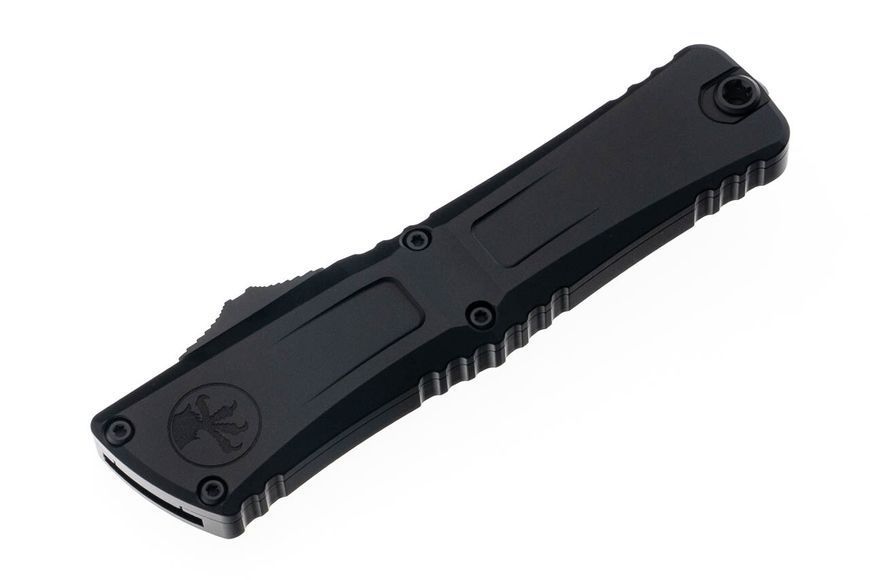 Ніж Microtech Combat Troodon Gen III OTF Iinterceptor Signature tactical Чорний 1217-1TS 4009457 фото