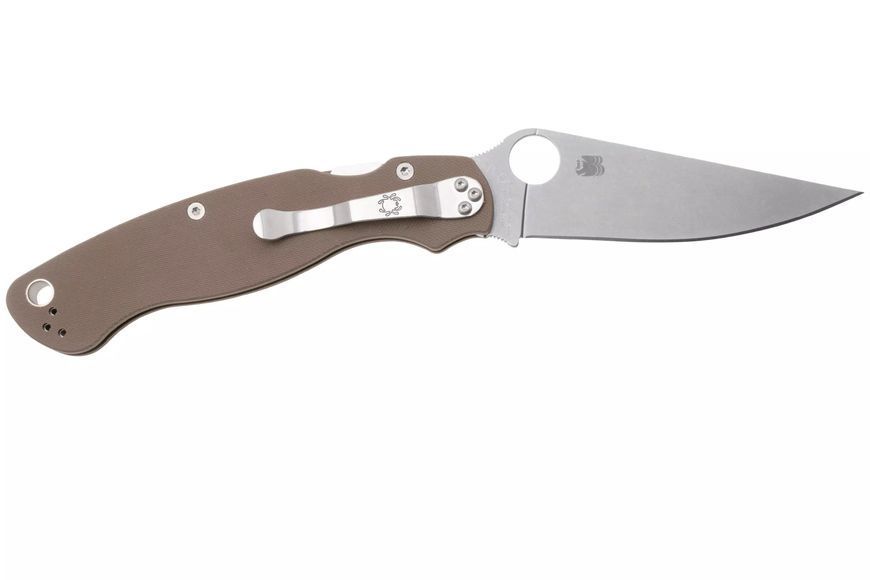 Ніж Spyderco Military 2 Sprint Run CPM-15V G-10 Brown C36GPBN15V2 871725 фото