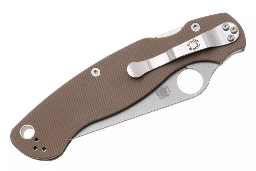 Ніж Spyderco Military 2 Sprint Run CPM-15V G-10 Brown C36GPBN15V2 871725 фото