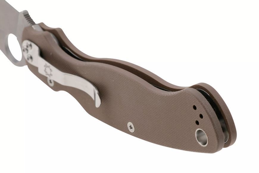 Ніж Spyderco Military 2 Sprint Run CPM-15V G-10 Brown C36GPBN15V2 871725 фото