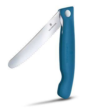 Нож для пикника складной Victorinox Swiss Classic Picnic Серрейтор Синий 6.7832.FC1 V77554431 фото