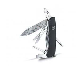 Швейцарський ніж Victorinox Outrider Damast 111мм 10 функцій Чорний (0.8501.J17) V77553812 фото