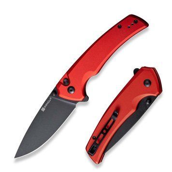 Ніж Sencut Serene, (8,8 см) D2 / Aluminum Червоний S21022B-2 999996915 фото