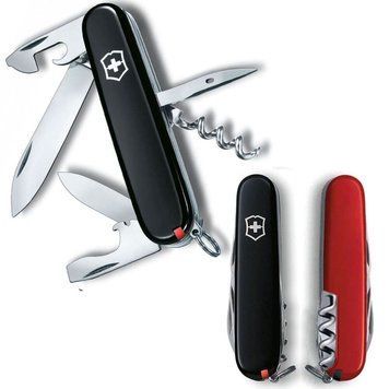 Швейцарський ніж Victorinox Swiss Army Spartan Ukraine чорно-Червоний 1.3603.3.1 4008853 фото