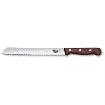 Кухонный нож Victorinox Rosewood для хлеба 210 мм Коричневый (5.1630.21) V77551469 фото