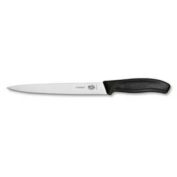 Кухонный нож Victorinox SwissClassic филейный 200 мм Черный (6.8713.20) V77551551 фото