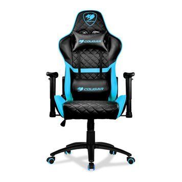 Крісло ігрове ARMOR One , чорний+блакитний Armor One Sky Blue 1604640 фото