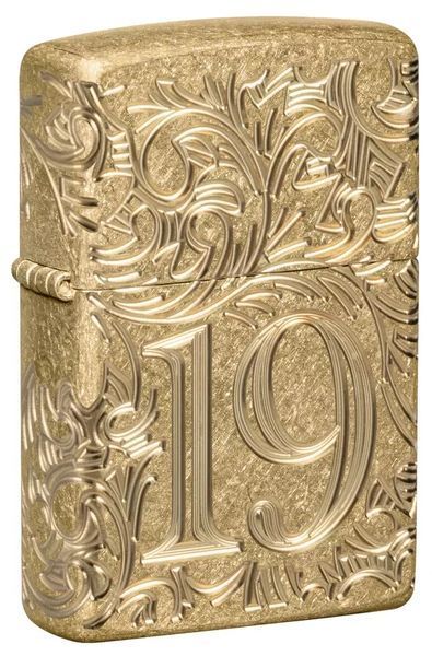 Зажигалка Zippo 46776 Armor Tumbled Brass 1932 Filigree Design 77890069 фото