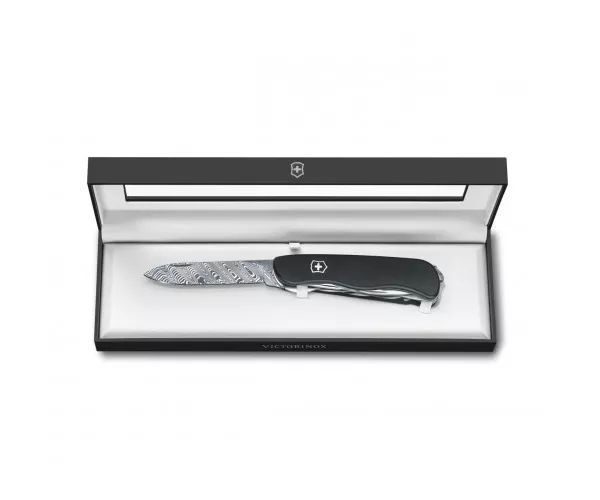 Швейцарский нож Victorinox Outrider Damast 111мм 10 функций Черный (0.8501.J17) V77553812 фото