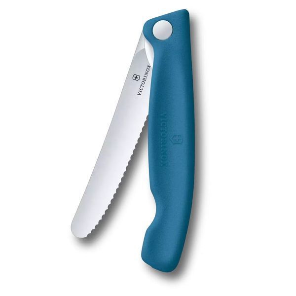 Ніж для пікніка складаний Victorinox Swiss Classic Picnic Серрейтор Синій 6.7832.FC1 V77554431 фото