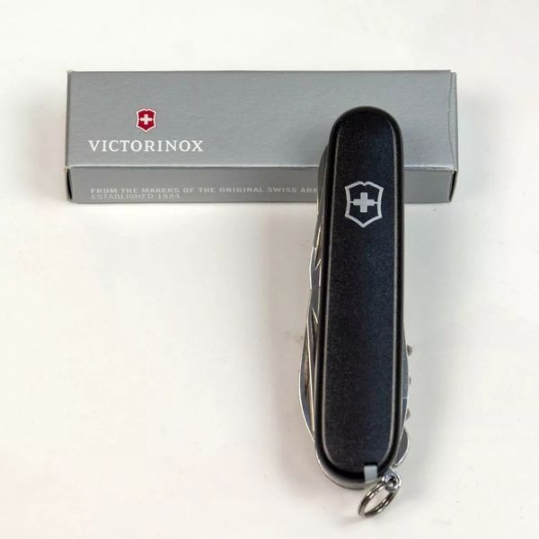 Швейцарский нож Victorinox Climber Mat Черный матовый лак (1.3703.3_M0007p) V77552759 фото