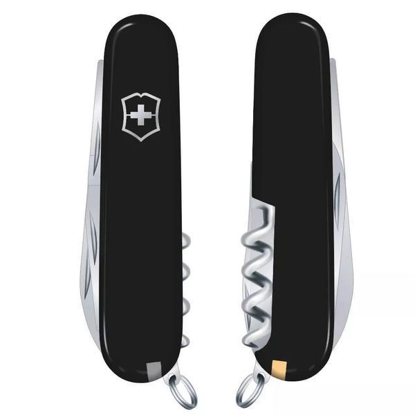 Швейцарский нож Victorinox Sportsman 84 мм 13 функций Черный (0.3803.3) V77552826 фото