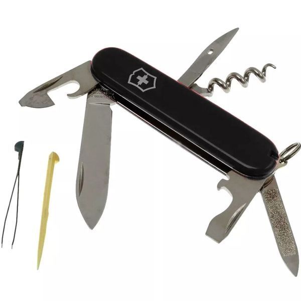 Швейцарский нож Victorinox Sportsman 84 мм 13 функций Черный (0.3803.3) V77552826 фото
