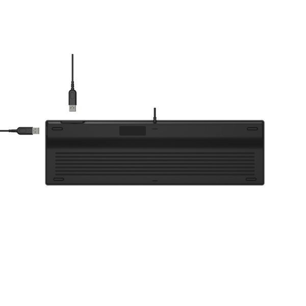 Клавіатура A4-Tech Fstyler FX60H, сірий колір, USB, неонове підсвічування FX60H USB (Grey) Neon backlit 1605604 фото