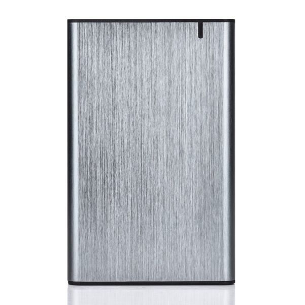 Внешний карман Gembird EE2-U3S-6-GR 2.5", USB3.1, серый цвет, алюминий EE2-U3S-6-GR 1604777 фото