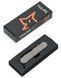 Ніж Fox Vulpis Granade Pattern Titanium Gray M390 FX-VPGP130 TI 17530692 фото 4
