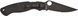 Ніж Spyderco Military 2 Black Blade G-10 Black Напівсерейтор C36GPSBK2 871726 фото 8