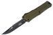 Нож Microtech Combat Troodon Gen III OTF Interceptor Черный клинок рукоять OD Green 1217-1ODS 4009456 фото 1