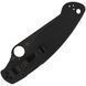 Ніж Spyderco Military 2 Black Blade G-10 Black Напівсерейтор C36GPSBK2 871726 фото 1