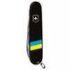 Швейцарський ніж Victorinox Spartan Ukraine 91 мм Прапор України Чорний (1.3603.3_T1100u) V77553037 фото 3