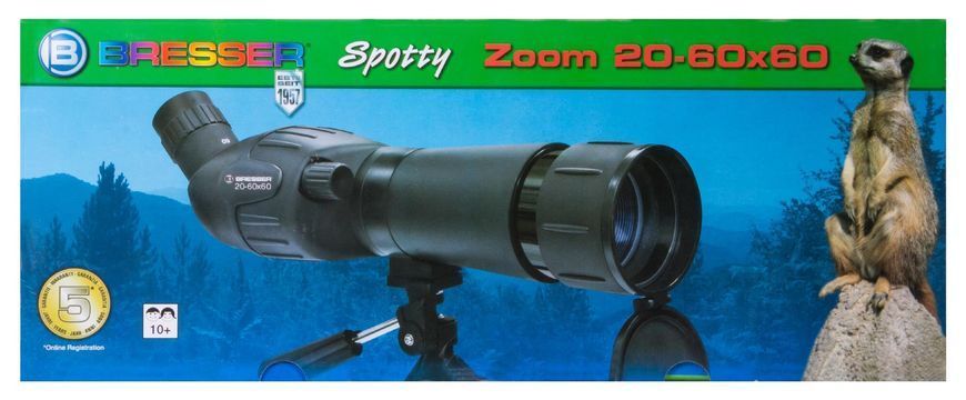 Підзорна труба Bresser Junior Spotty 20-60x60 + штатив 8820100 фото