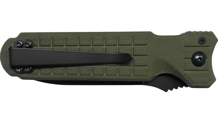 Нож Fox FKMD Predator II - 2F Full Auto OD Green FX-448 OD 17530018 фото