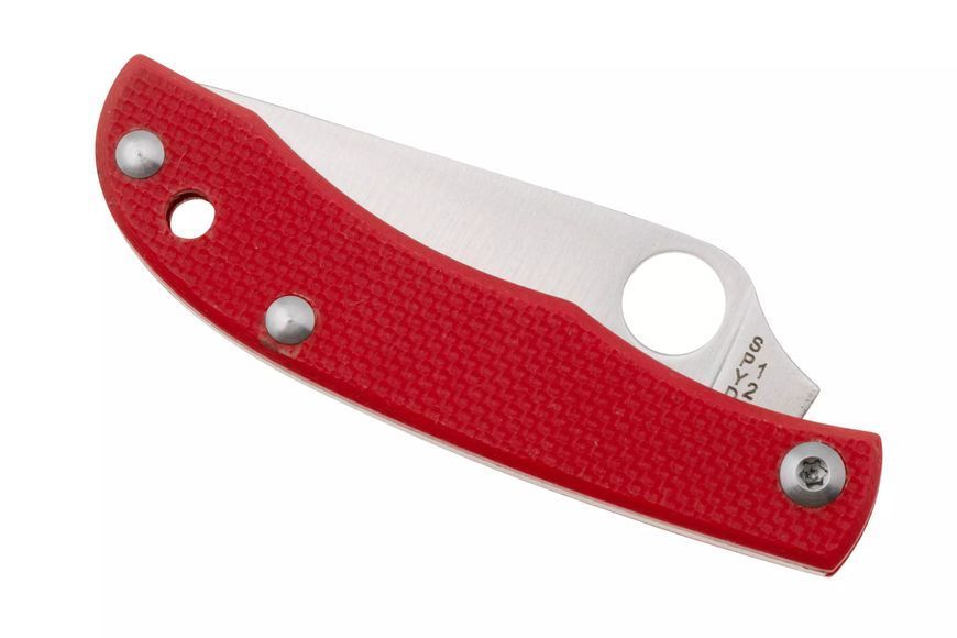 Ніж Spyderco Honeybee 12C27 G-10 Red C137GRDP 871677 фото