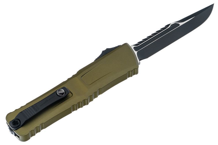 Нож Microtech Combat Troodon Gen III OTF Interceptor Черный клинок рукоять OD Green 1217-1ODS 4009456 фото