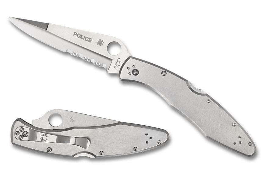 Ніж Spyderco Police C07PS Напівсеррейтор C07PS 870240 фото