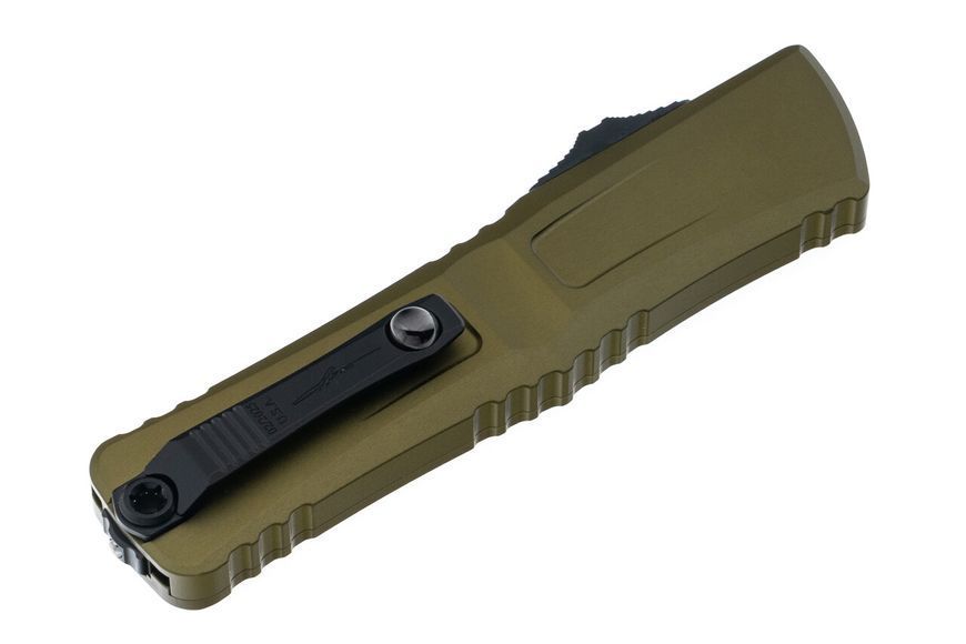 Нож Microtech Combat Troodon Gen III OTF Interceptor Черный клинок рукоять OD Green 1217-1ODS 4009456 фото