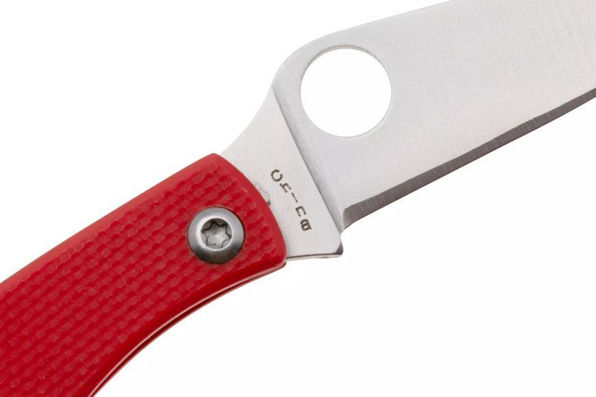Ніж Spyderco Honeybee 12C27 G-10 Red C137GRDP 871677 фото