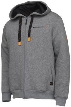 Реглан Savage Gear Classic Zip Hoodie XL Grey Melange 18542316 фото