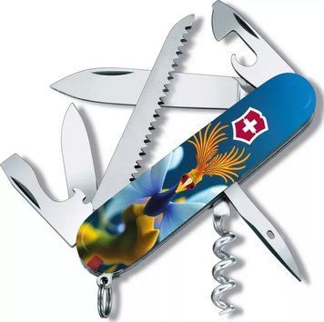 Швейцарський ніж Victorinox Camper Ukraine Фантастична пташка 1.3613.3_R2100pk V77554548 фото