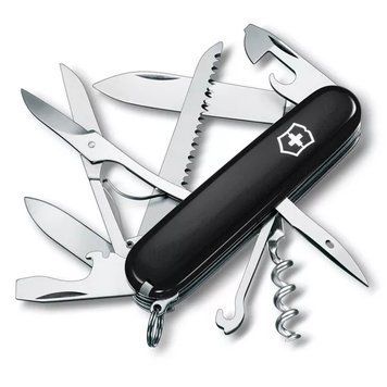 Швейцарський ніж Victorinox Huntsman Чорний (1.3713.3) V77553673 фото
