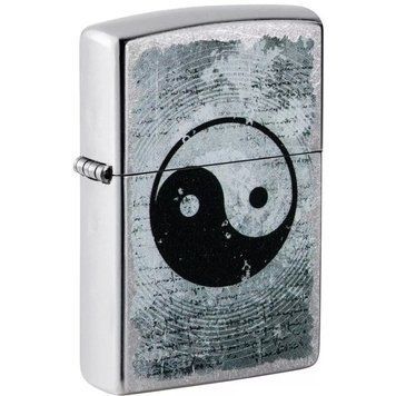 Зажигалка Zippo Yin Yang Design Серебристая 49772 V77550574 фото