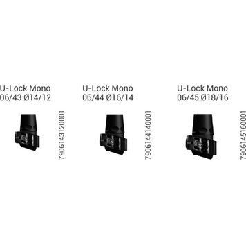 Затискне з'єднання Gabel 06/44 U-Lock Mono &Oslash;16/14 034.0005 фото