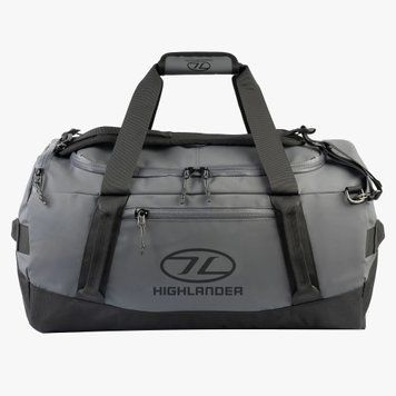 Сумка дорожня водозахисна Highlander Hauler Duffel 65L Dark Grey DB133-DGY 931643 фото