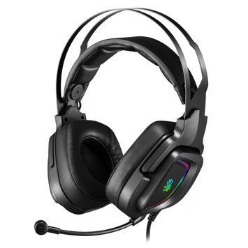 Гарнитура игровая Bloody G570 с подсветкой, USB G570 Bloody (Black) 1605012 фото