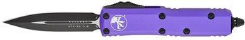Ніж Microtech UTX-85 Double Edge Black Blade Purple 232-1PU 14090702 фото