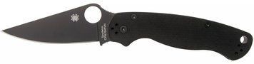 Ніж Spyderco Para Military 2 Black Blade CPM-S45VN C81GPBK2 870153 фото