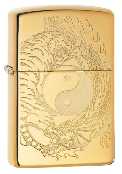 Запальничка Zippo 254B Tiger and Dragon Design 49024 V77553933 фото