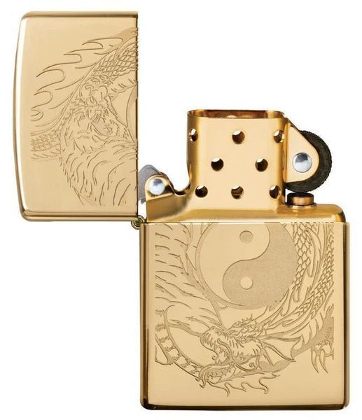 Запальничка Zippo 254B Tiger and Dragon Design 49024 V77553933 фото