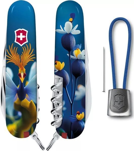 Швейцарський ніж Victorinox Camper Ukraine Фантастична пташка 1.3613.3_R2100pk V77554548 фото