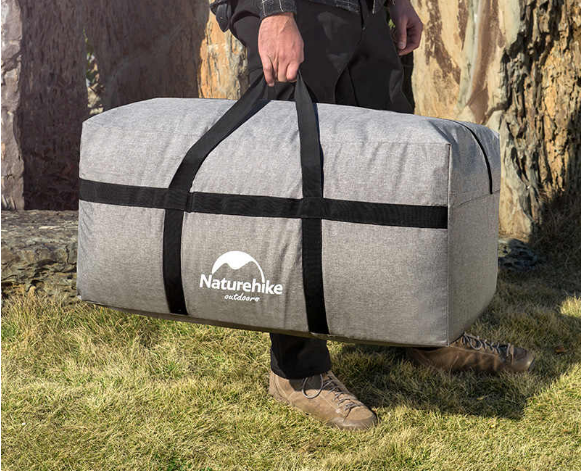 Сумка для хранения портативная Naturehike NH17S021-L, 100 л, темно-Серый 82016 фото