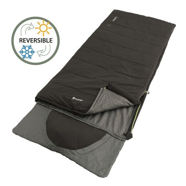 Спальний мішок Outwell Contour Reversible/+2&deg;C Midnight Black Left (230300) 928323 фото