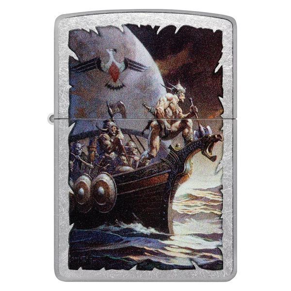 Зажигалка Zippo Frank Frazetta Kane on the Golden Sea 48953 V77550893 фото