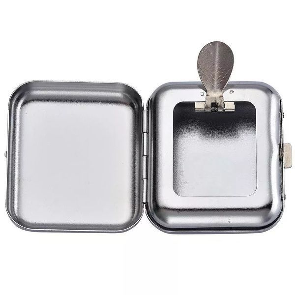 Пепельница Карманная Champ Square Pocket Ashtray Серебристая (40509023) V77552362 фото